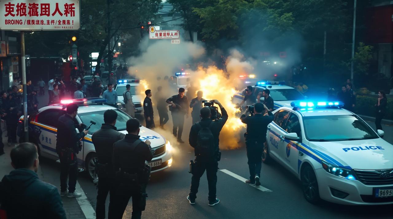 吃瓜爆料网17 - 某剧组在拍摄地发生冲突，警方介入调查